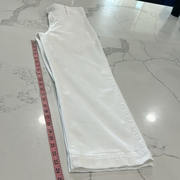 Paige Women’s Nellie Cullote Jeans. Crisp White. Size 31 (599A) - Picture 13 of 16